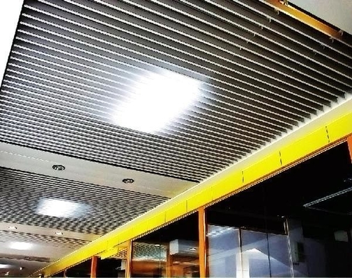 200x3000mm Aluminum Metal Ceiling B Screen  0.5mm Thickness