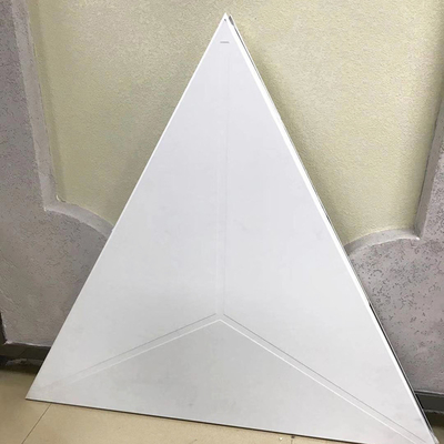 1000x1000x1000mm Triangular Clip In Ceiling For Metro Station