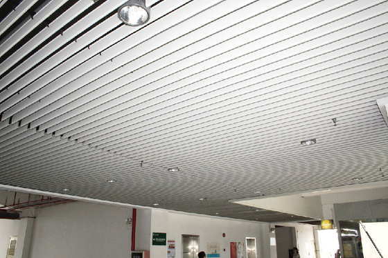 Fireproof A Screen Aluminum Metal Ceiling 200x3000mm easy clean