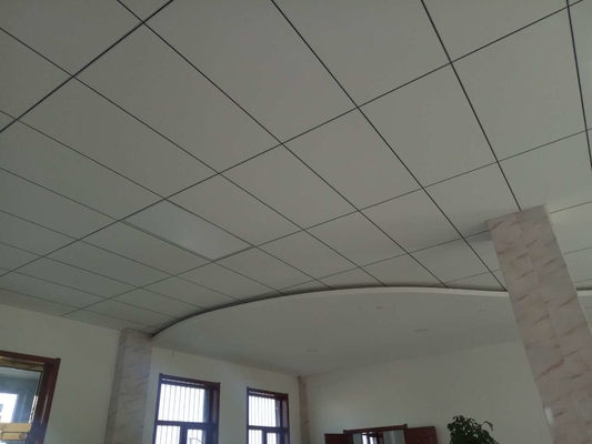 600x600mm Aluminum Lay In Ceiling 0.5mm Thickness For Convention Center