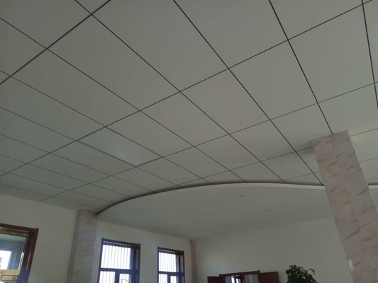 600x600mm Aluminum Lay In Ceiling 0.5mm Thickness For Convention Center
