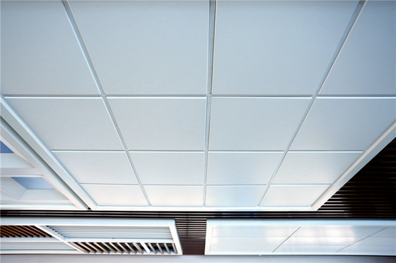 600x600mm Aluminum Lay In Ceiling 0.5mm Thickness For Convention Center