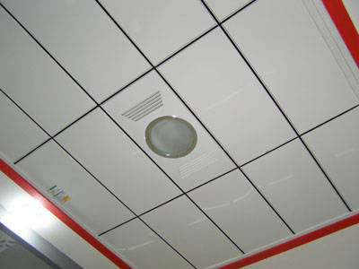 Metro Station Aluminum Hook On Ceiling 25mm Hight Easy To Disassemble