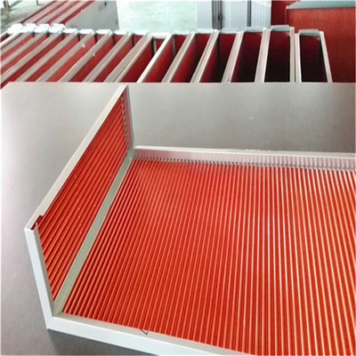 ISO9001 Aluminum Corrugated Panel 1500X5000mm Customizable Color