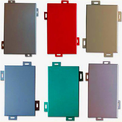 ISO9001 Aluminum Corrugated Panel 1500X5000mm Customizable Color