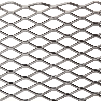 Sound Absorption Metal Expanded Mesh Panels 0.5mm Thickness