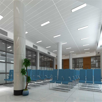 Sound Absorption C Strip Aluminum Metal Ceiling 0.5mm Thickness