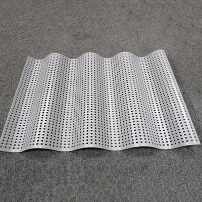 Customized Fireproof Aluminum Corrugated Panel Ceiling Sound absorption