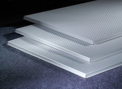 Aluminum Alloy 600x600mm Lay In Ceiling 0.5mm Thick For Meeting Room