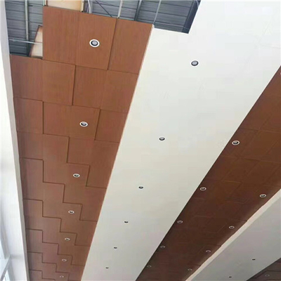 Hook On Aluminum Metal Ceiling 1.5mm Thick For Metro Station