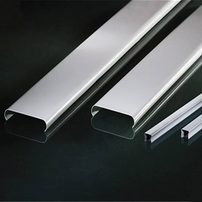 Fireproof Aluminum Alloy U Strip Metal Ceiling 185x3000mm For Conference Room