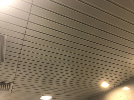 Customizable Color G Strip Aluminum Metal Ceiling For Metro Station
