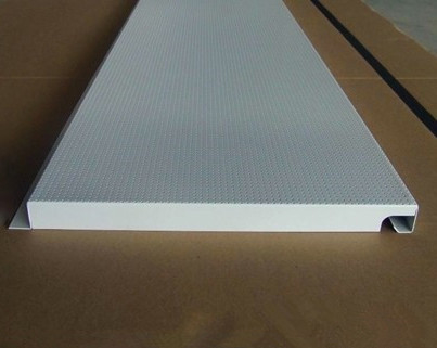 1500*4000mm Hook On veneer Aluminum Metal Ceiling For Metro Station