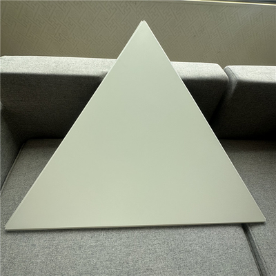 Perforated Acoustic Triangular Aluminum Lay In Ceiling Panel 1000x1000x1000MM