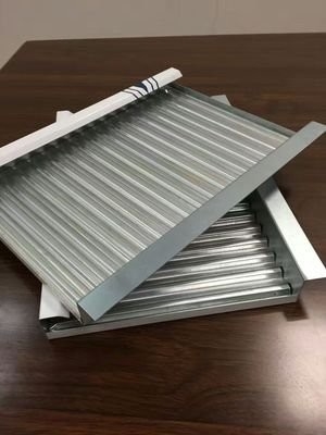 Water Resistant Aluminum Corrugated Panel 1500x5000mm For Metro Station
