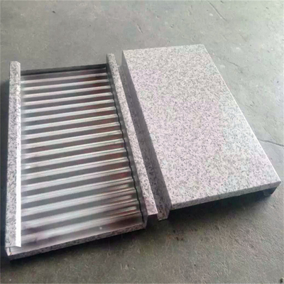 Water Resistant Aluminum Corrugated Panel 1500x5000mm For Metro Station