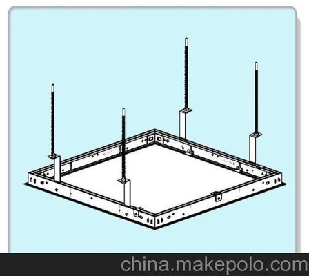 30mm Height Sound Absorption Aluminum Access Panel For Metro Station