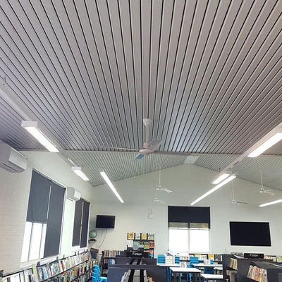 135mm Aluminum U Strip Ceiling PVDF Coating Sound Absorption