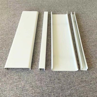 135mm Aluminum U Strip Ceiling PVDF Coating Sound Absorption