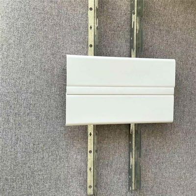 135mm Aluminum U Strip Ceiling PVDF Coating Sound Absorption