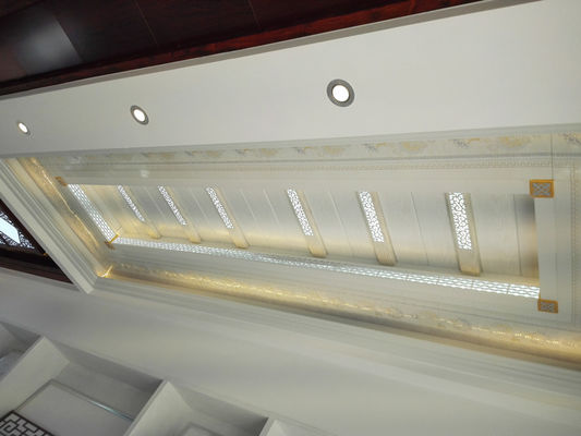 300x3000mm Aluminum H-Strip Ceiling For Convention Center Wall Decoration