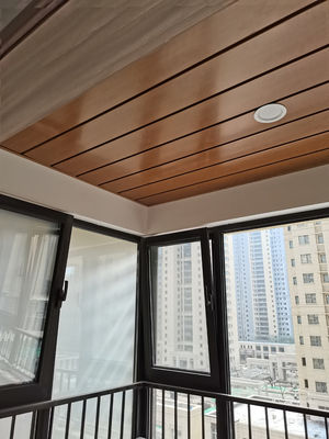 300x3000mm Aluminum H-Strip Ceiling For Convention Center Wall Decoration