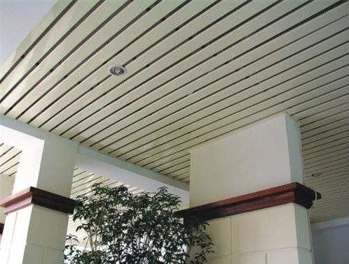 85mm Aluminum Metal Ceiling For Swimming Pool Aluminum U Strip Ceiling Panel