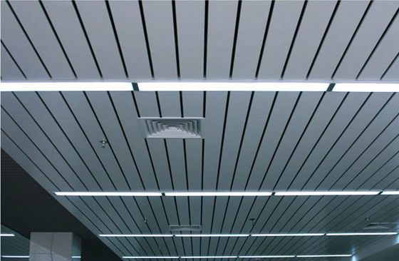 85mm Aluminum Metal Ceiling For Swimming Pool Aluminum U Strip Ceiling Panel