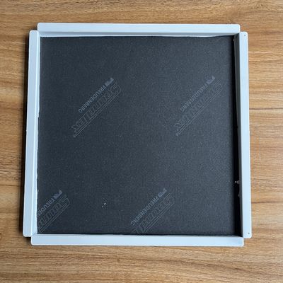 Aluminum Lay In Metal Ceiling Design ISO9001 Square Tiles 0.7mm with  sound proof ceiling