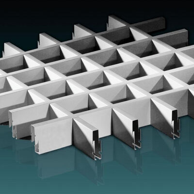 250mm Simple Installation Grid Aluminum Ceiling Tiles