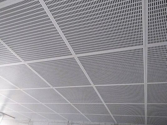 Perforated False Ceiling Aluminium Panels