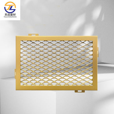 Powder Coated Metal Aluminium Slat Strip False Ceiling For Office Building Heat Insulation