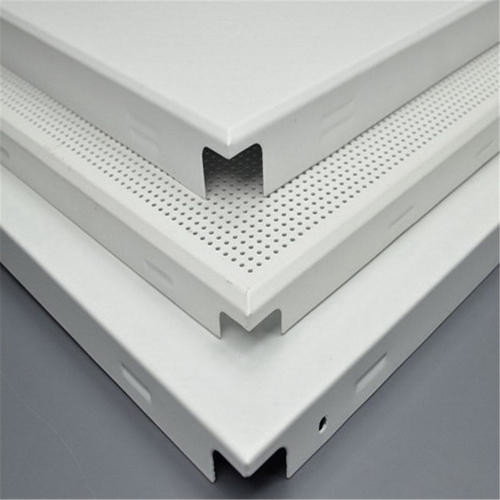 Perforated Plain Snap In Ceiling Tiles Concealed 600x1200mm ISO9001