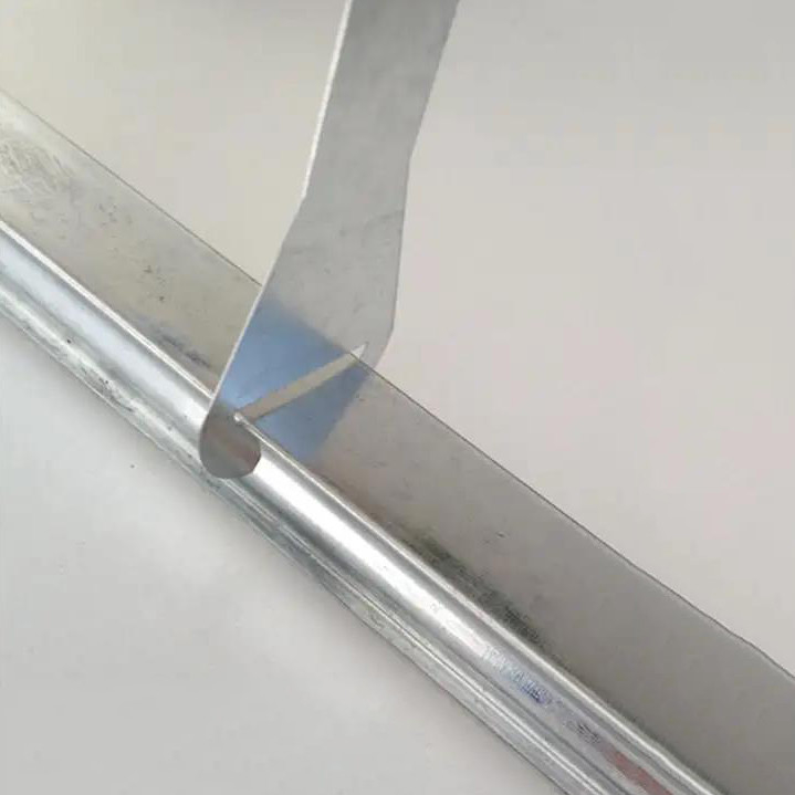 0.2-0.5mm Spring Tee Ceiling System Galvanized Finished For Clip In Ceiling Triangular Keel