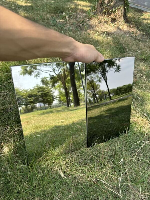 600x600 Stainless Steel Ceiling Tiles Mirror Lay In Acoustical Ceiling Tile