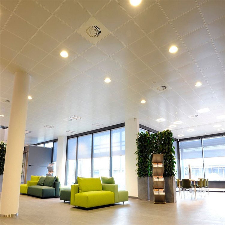 Clip In Tile 0.5mm Perforated Aluminum Metal Ceiling Clip In Ceiling Tiles 1.8mm Hole