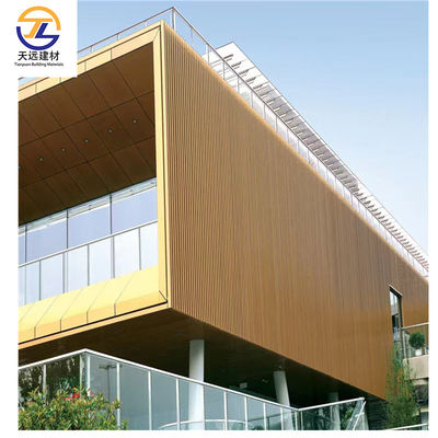 Square Tube Linear Suspended Metal Ceiling For Decoration Fireproof