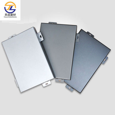 Sound Absorption Aluminium False Ceiling  0.6mm - 1.2mm Aluminum Building Panels